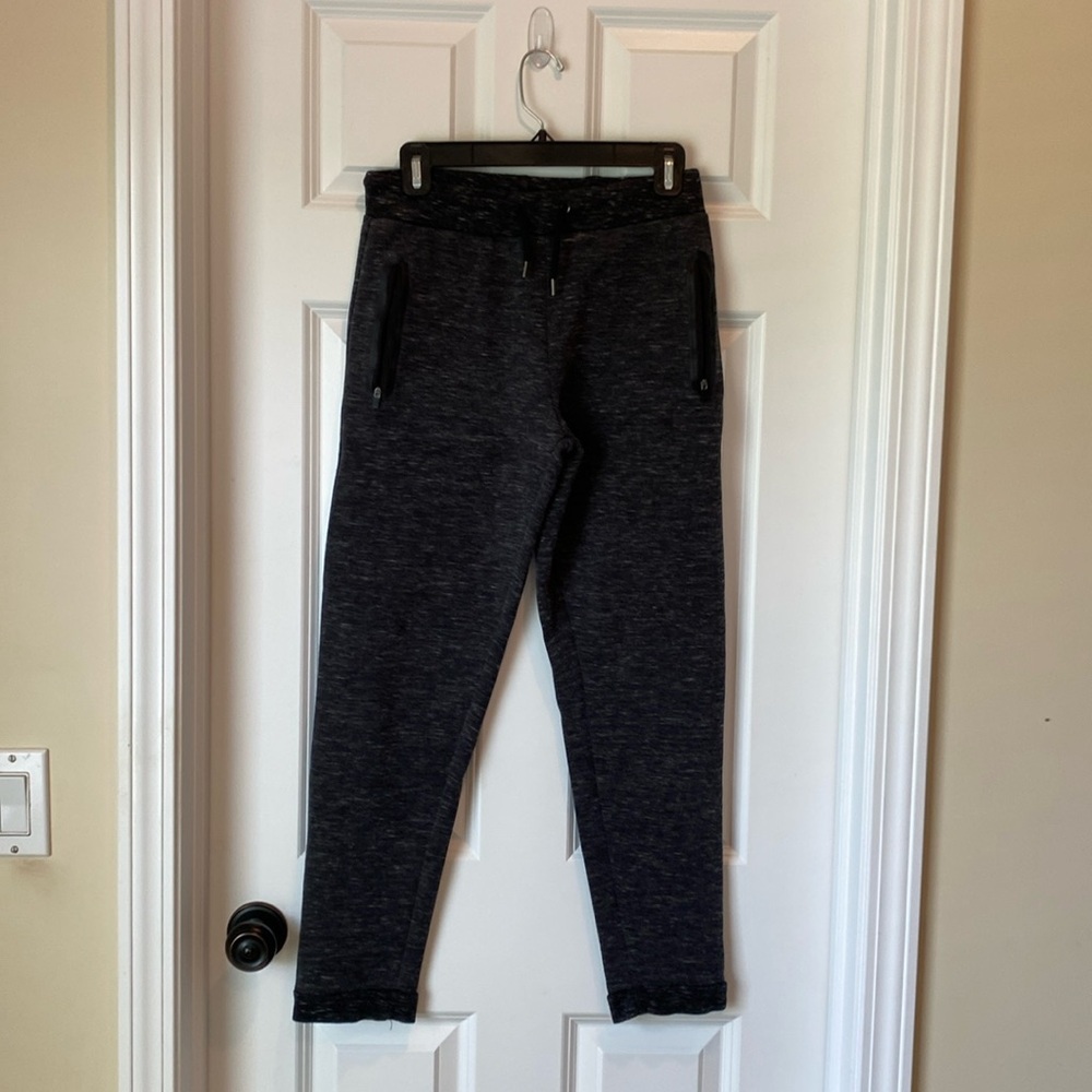 Capsule Boys Joggers Sweatpants - Large -‎ Gray Heathered - Zipper Pockets